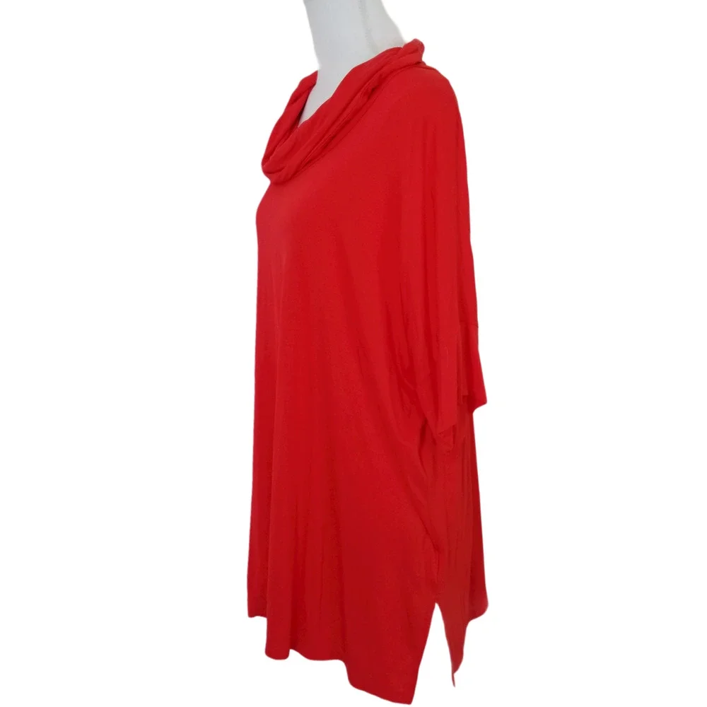 Lands' End Top Cowl neckline, Batwing sleeve - Size 1X